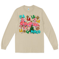 Mushroom christmas fla la la la la mingo Long Sleeve Tee - MaliasSmallBusiness