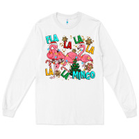 White christmas fla la la la la mingo Long Sleeve Tee - MaliasSmallBusiness