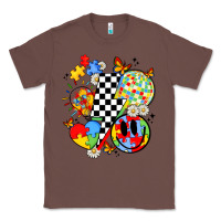 Chestnut retro autism awareness Classic Tee - JahusDesignShop