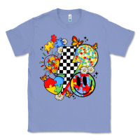 Colony Blue retro autism awareness Classic Tee - JahusDesignShop