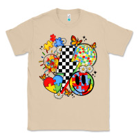 Mushroom retro autism awareness Classic Tee - JahusDesignShop