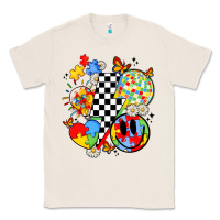 Natural retro autism awareness Classic Tee - JahusDesignShop