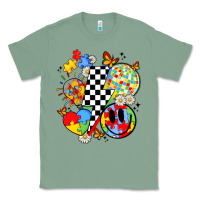 Sage retro autism awareness Classic Tee - JahusDesignShop