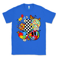 True Royal retro autism awareness Classic Tee - JahusDesignShop