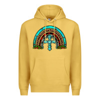 Cross Christmas Rainbow Premium Hoodie | Teevron