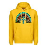 Lemon cross christmas rainbow Premium Hoodie - JahusDesignShop