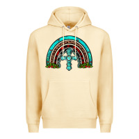 Pina Colada cross christmas rainbow Premium Hoodie - JahusDesignShop