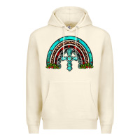 Sandshell cross christmas rainbow Premium Hoodie - JahusDesignShop
