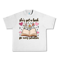 Lunar Rock she's got a book for every situation Urban Heavy Tee - MaliasSmallBusiness