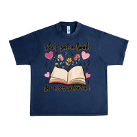 Navy she's got a book for every situation Urban Heavy Tee - MaliasSmallBusiness