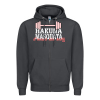 Smoke Hakuna Masquata It Means Nice Booty Zipper Hoodie - Bettercallsaul