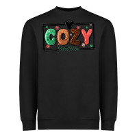 Black cozy season Heavyweight Sweatshirt - MaliasSmallBusiness