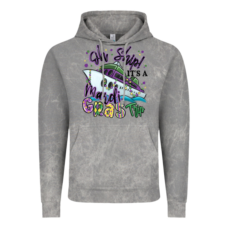 Oh Ship It's A Mardi Gras Trip Vintage Hoodie by MaliasSmallBusiness | Teevron