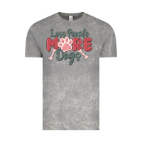 Cloud Rock less people more dogs Vintage Tee - MaliasSmallBusiness