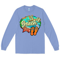 Colony Blue dont be a shady beach 2 Long Sleeve Tee - JahusDesignShop