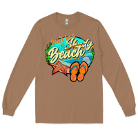 Toasted Coconut dont be a shady beach 2 Long Sleeve Tee - JahusDesignShop