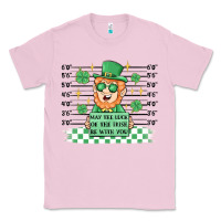 Bubblegum Pink may the luck of the irish be with you Classic Tee - MaliasSmallBusiness