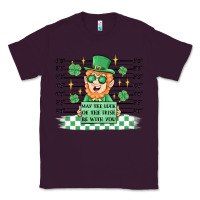 Plum may the luck of the irish be with you Classic Tee - MaliasSmallBusiness