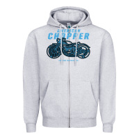 Heather Grey American Chopper Zipper Hoodie - Bettercallsaul
