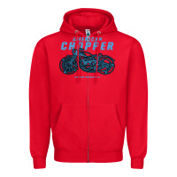 Red American Chopper Zipper Hoodie - Bettercallsaul