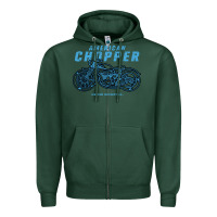 Sports Green American Chopper Zipper Hoodie - Bettercallsaul