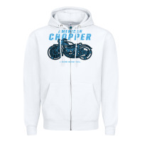 White American Chopper Zipper Hoodie - Bettercallsaul