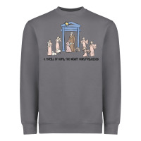 Storm a thrill of hope nativity Heavyweight Sweatshirt - MaliasSmallBusiness