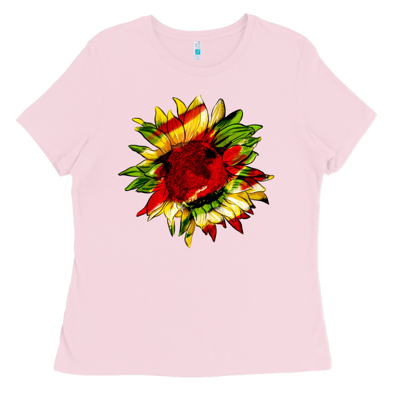 Juneteenth Sunflower Ladies Tee by HRA Design Shop | Teevron