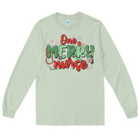 Matcha one merry nurse Long Sleeve Tee - MaliasSmallBusiness