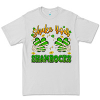 Dove Grey shake your shamrocks Premium Tee - Artiststas