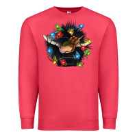 Cardinal christmas black angus gnome Premium Sweatshirt - CowGirlArtShop