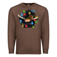 Chestnut christmas black angus gnome Premium Sweatshirt - CowGirlArtShop