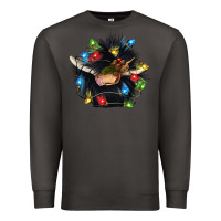 Smoke christmas black angus gnome Premium Sweatshirt - CowGirlArtShop