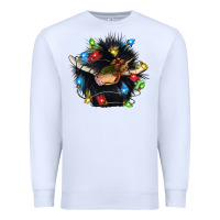 White christmas black angus gnome Premium Sweatshirt - CowGirlArtShop