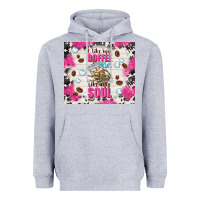 Heather Grey i like my coffee cold like my soul Heavyweight Hoodie - TumblerDesignByShophia