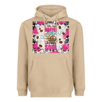 Mushroom i like my coffee cold like my soul Heavyweight Hoodie - TumblerDesignByShophia