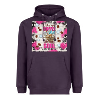 Plum i like my coffee cold like my soul Heavyweight Hoodie - TumblerDesignByShophia