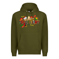 Army Green cinco de mayo secretary Premium Hoodie - CowGirlArtShop