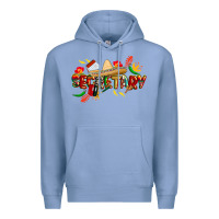 Colony Blue cinco de mayo secretary Premium Hoodie - CowGirlArtShop