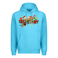 Ocean Blue cinco de mayo secretary Premium Hoodie - CowGirlArtShop
