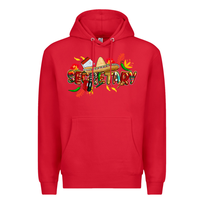 Cinco De Mayo Secretary Premium Hoodie by CowGirlArtShop | Teevron