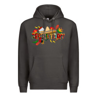 Smoke cinco de mayo secretary Premium Hoodie - CowGirlArtShop