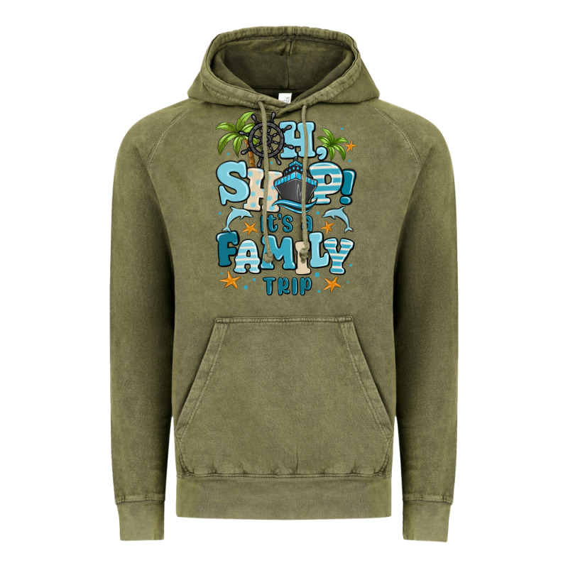 Oh Ship Its A Family Trip Vintage Hoodie by MaliasSmallBusiness | Teevron