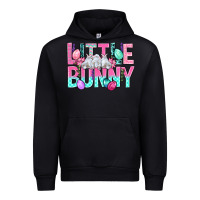Black Little Bunny Easter Urban Hoodie - BundleAndBundleShop