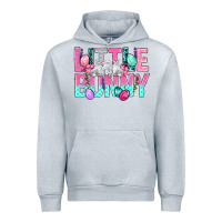 Heather Grey Little Bunny Easter Urban Hoodie - BundleAndBundleShop