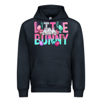 Navy Little Bunny Easter Urban Hoodie - BundleAndBundleShop