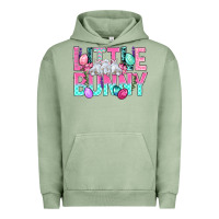 Pigment Oil Green Little Bunny Easter Urban Hoodie - BundleAndBundleShop