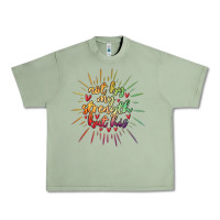 Oil Green not by my strength but his Urban Heavy Tee - MaliasSmallBusiness