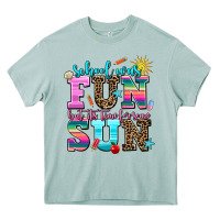 Arona school was  fun but its time for some  sun Heavy Core Tee - AdoDesignShop