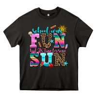 Asphalt school was  fun but its time for some  sun Heavy Core Tee - AdoDesignShop